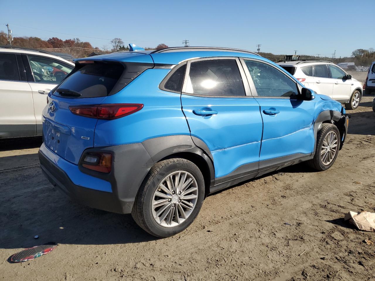 Obraz 3 z 2019 HYUNDAI KONA SEL 2019 z VIN KM8K6CAA3KU381270