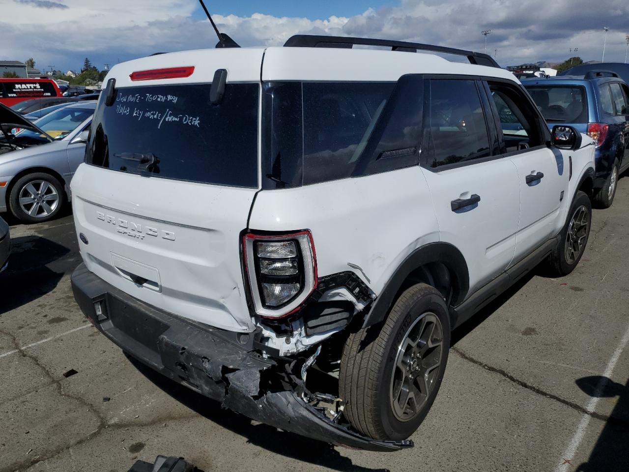 Изображение 3 2023 FORD BRONCO SPORT BIG BEND 2023 с VIN 3FMCR9B6XPRD51450