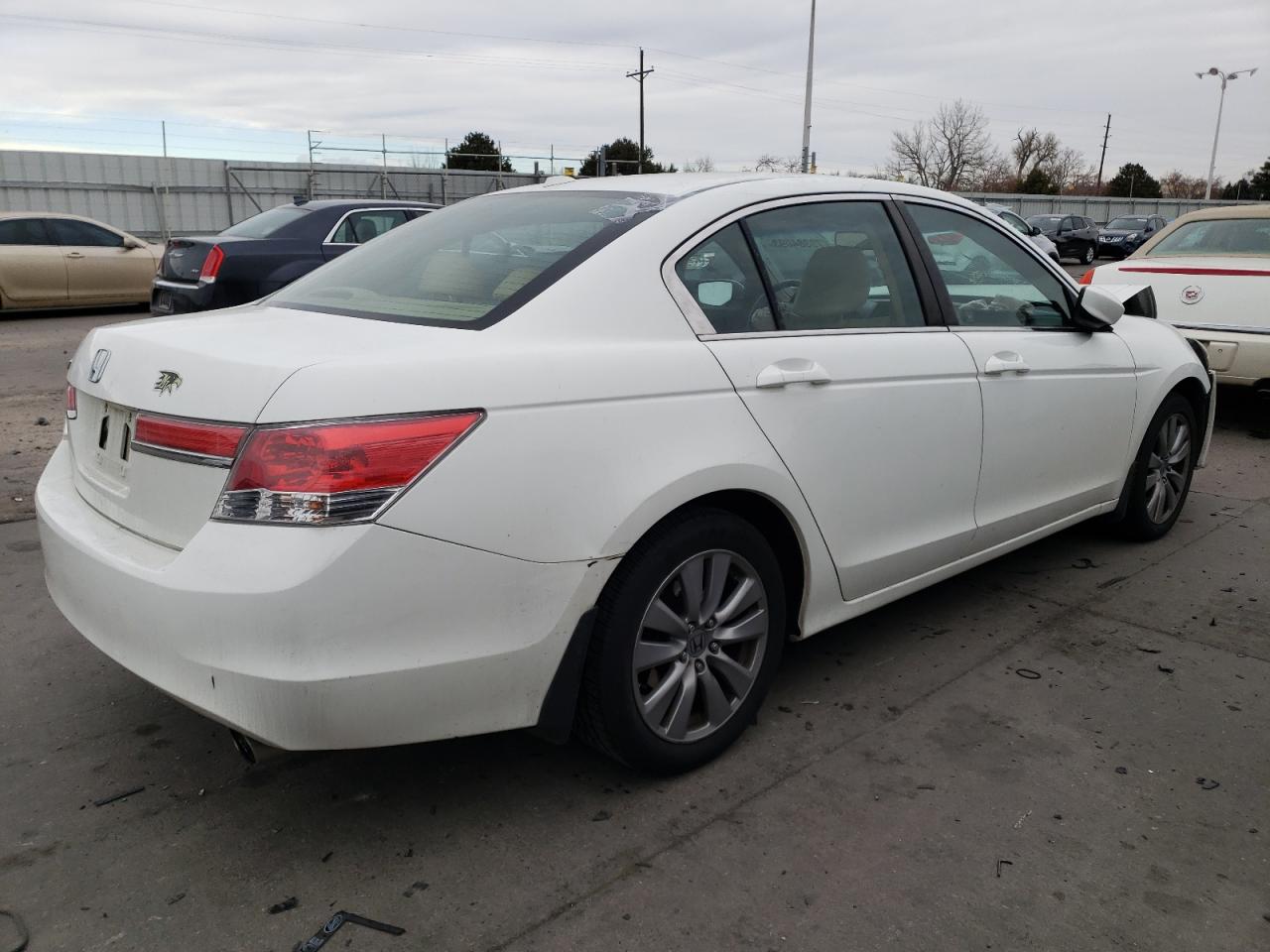 Image 3 of 2012 HONDA ACCORD EXL 2012 with VIN 1HGCP2F8XCA058005