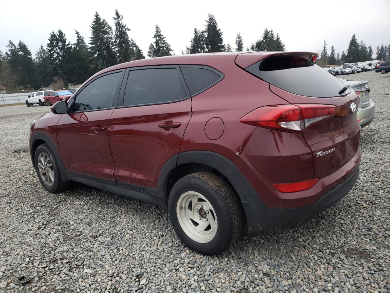 Image 2 of 2018 HYUNDAI TUCSON SE 2018 with VIN KM8J2CA4XJU768303