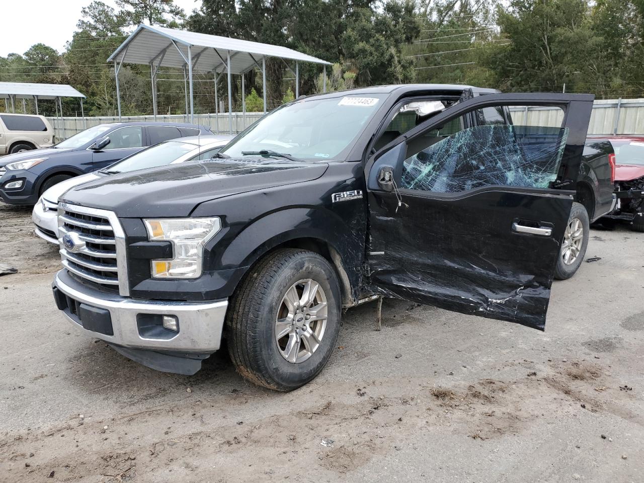 Изображение 1 2016 FORD F150 SUPER CAB 2016 с VIN 1FTEX1CP0GFD49246
