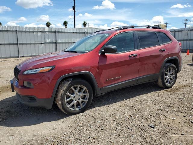 Image 1 of 2016 JEEP CHEROKEE SPORT 2016 with VIN 1C4PJLABXGW160892