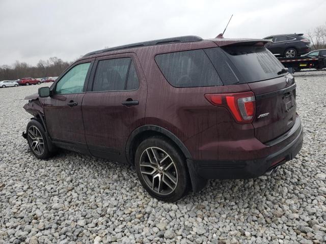 Image 2 of 2018 FORD EXPLORER SPORT 2018 with VIN 1FM5K8GT9JGA87688