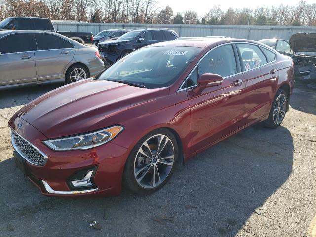 Изображение 2 2019 FORD FUSION TITANIUM 2019 с VIN 3FA6P0D97KR153014