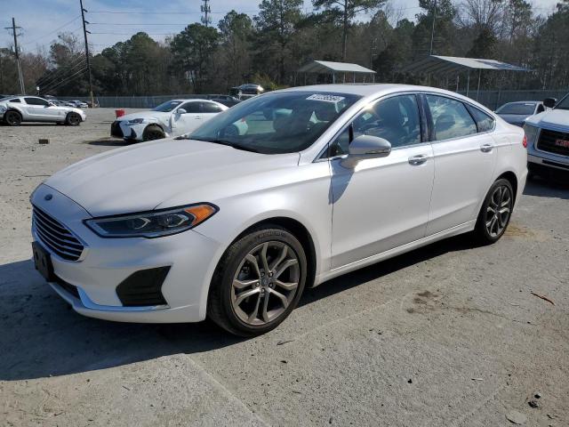 Image 1 of 2019 FORD FUSION SEL 2019 with VIN 3FA6P0CD2KR130519