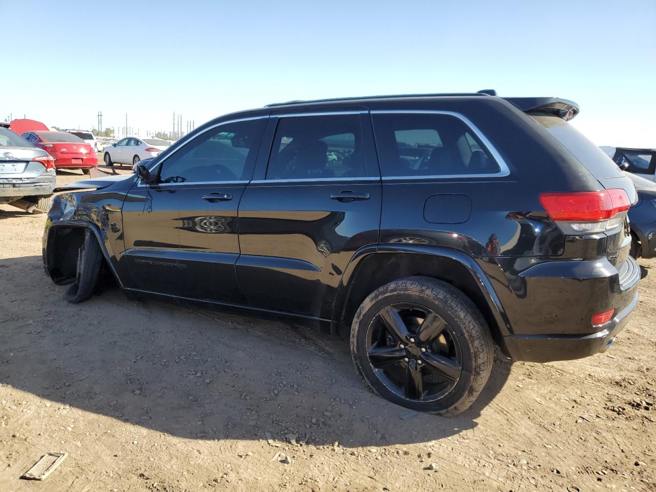 Image 2 of 2014 JEEP GRAND CHEROKEE LAREDO 2014 with VIN 1C4RJFAG9EC517953