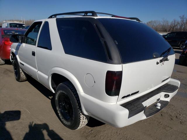 Image 2 of 2001 CHEVROLET BLAZER 2001 with VIN 1GNCS18W11K255680