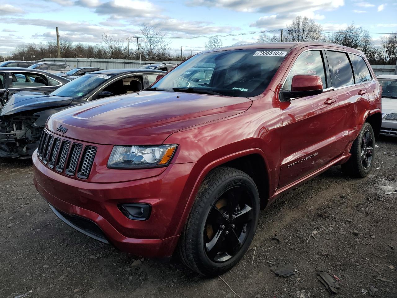 Image 1 of 2014 JEEP GRAND CHEROKEE LAREDO 2014 with VIN 1C4RJFAG3EC570549