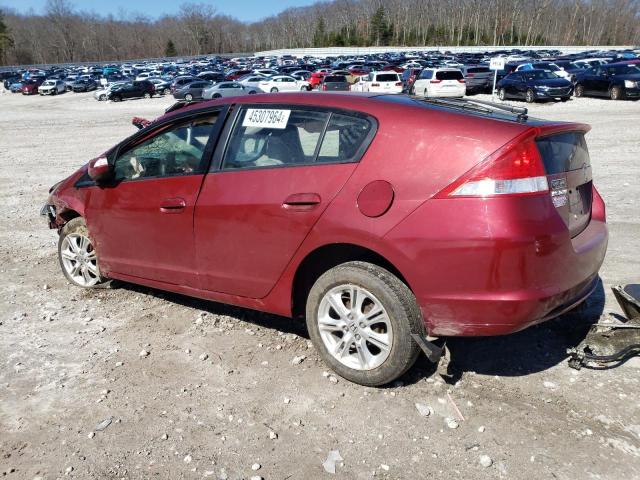 Image 2 of 2010 HONDA INSIGHT EX 2010 with VIN JHMZE2H74AS009245