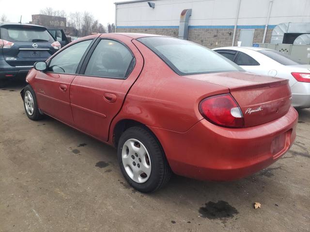 Image 2 of 2000 PLYMOUTH NEON BASE 2000 with VIN 1P3ES46C4YD718048