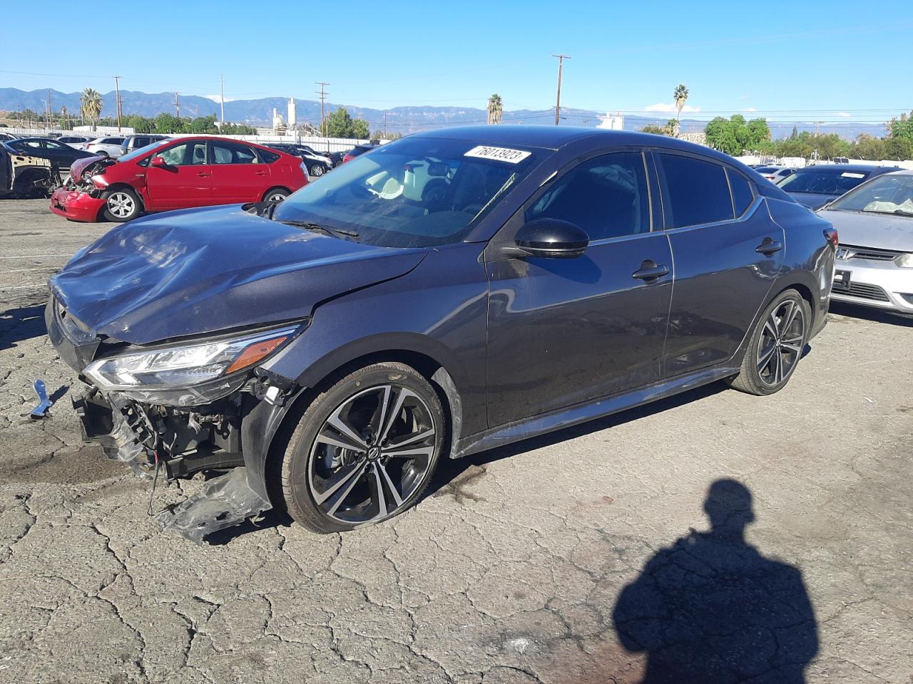 Image 1 of 2021 NISSAN SENTRA SR 2021 with VIN 3N1AB8DV8MY213019