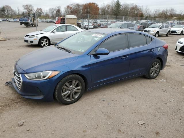 Image 1 of 2018 HYUNDAI ELANTRA SEL 2018 with VIN 5NPD84LF9JH237947