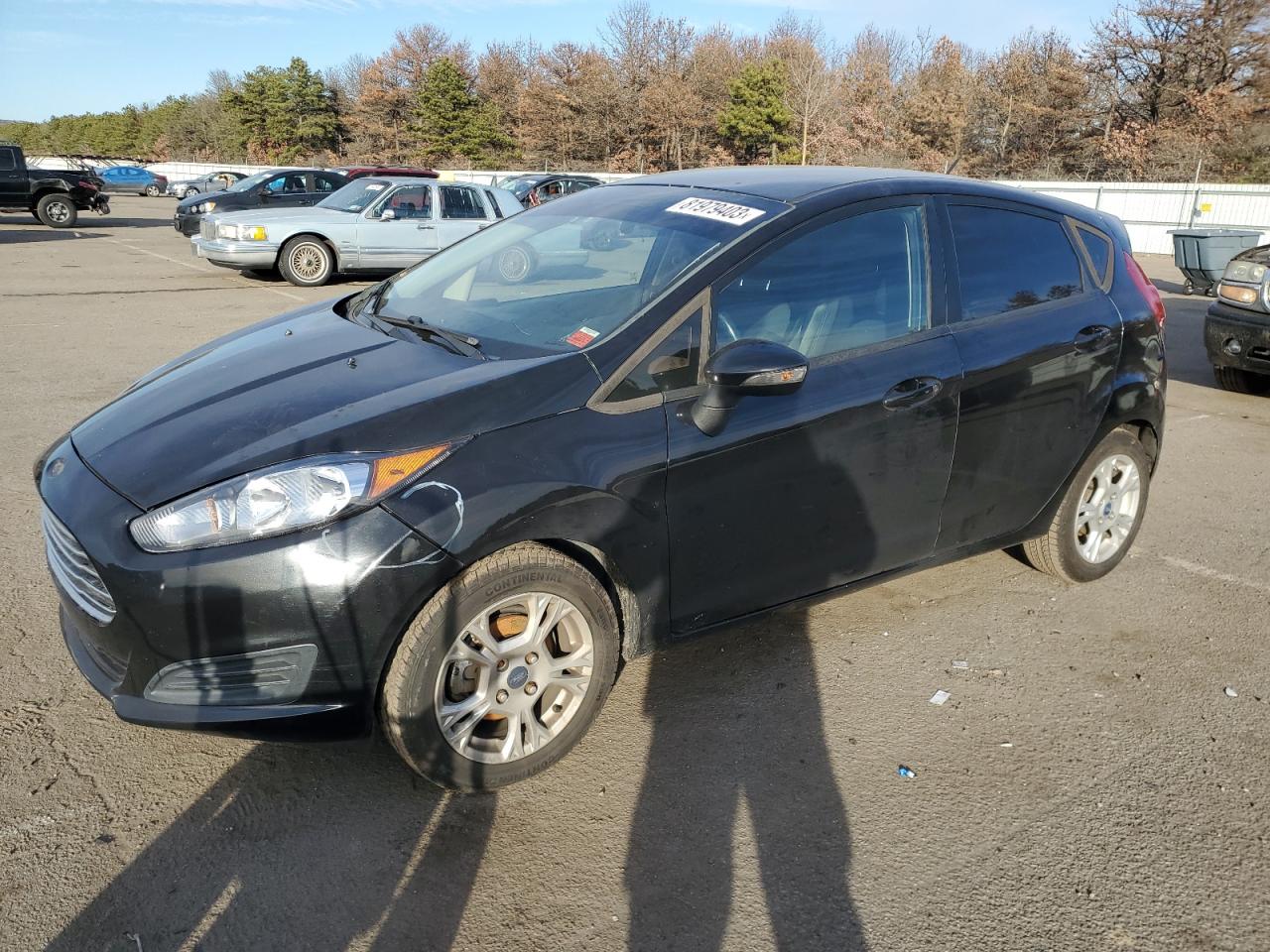 Image 1 of 2014 FORD FIESTA SE 2014 with VIN 3FADP4EJ0EM136743