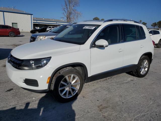 Image 1 of 2017 VOLKSWAGEN TIGUAN WOLFSBURG 2017 with VIN WVGRV7AX1HW509001