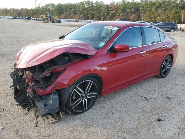 Image 1 of 2016 HONDA ACCORD SPORT 2016 with VIN 1HGCR2F52GA124214