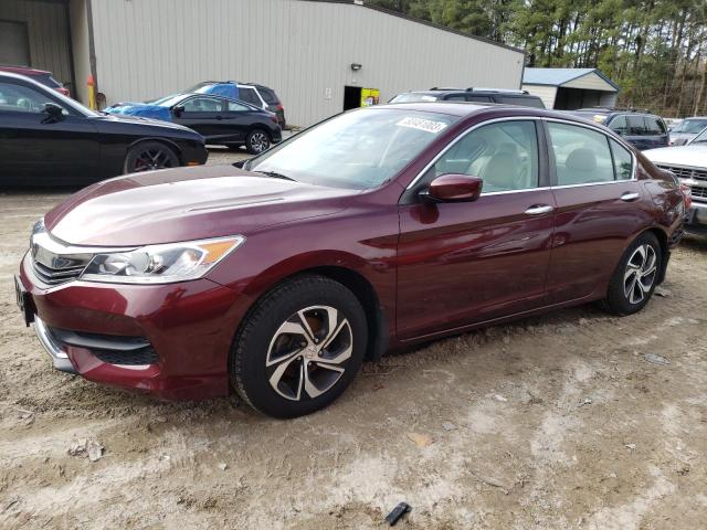 Image 1 of 2017 HONDA ACCORD LX 2017 with VIN 1HGCR2F39HA008072
