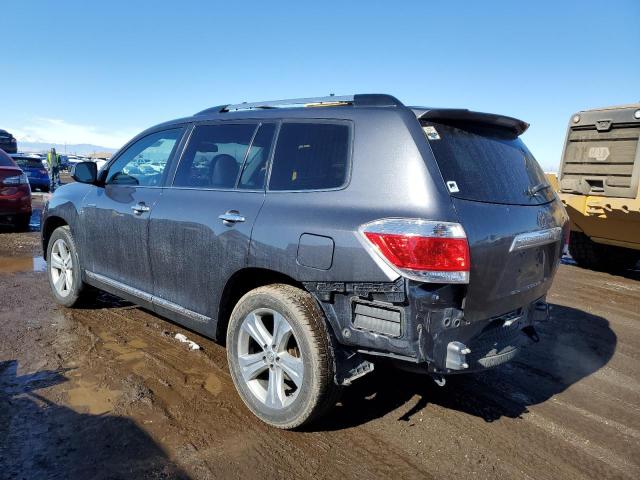 Изображение 2 2013 TOYOTA HIGHLANDER LIMITED 2013 с VIN 5TDDK3EHXDS236802