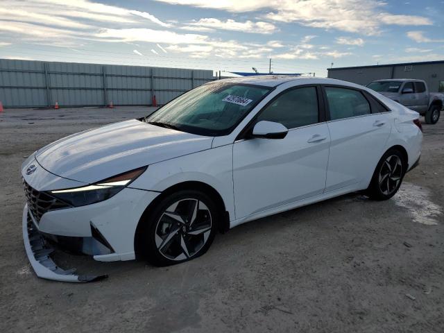 Image 1 of 2023 HYUNDAI ELANTRA LIMITED 2023 with VIN 5NPLP4AG1PH114193