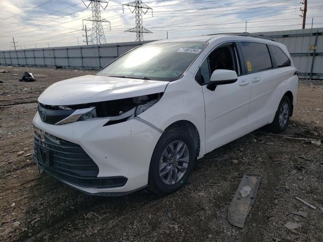 Image 1 of 2023 TOYOTA SIENNA LE 2023 with VIN 5TDKRKECXPS138858