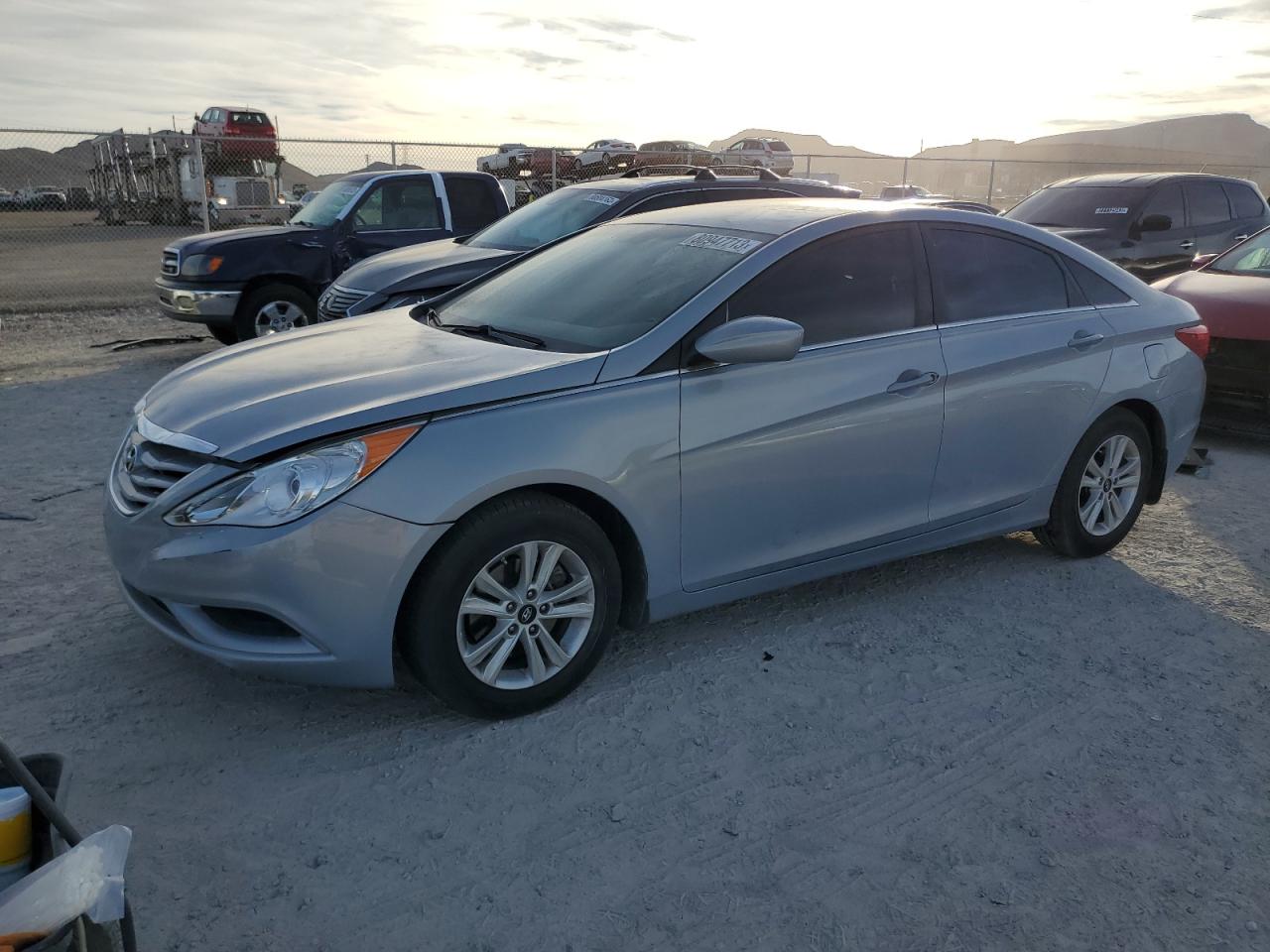 Image 1 of 2012 HYUNDAI SONATA GLS 2012 with VIN 5NPEB4AC0CH366855