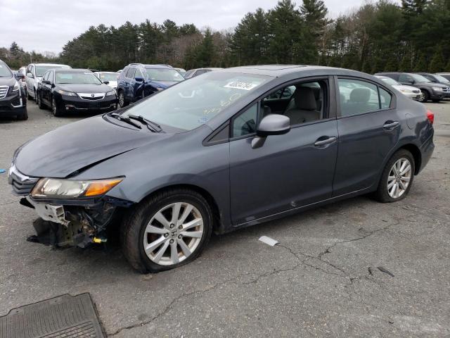 Image 1 of 2012 HONDA CIVIC EXL 2012 with VIN 2HGFB2F94CH553225