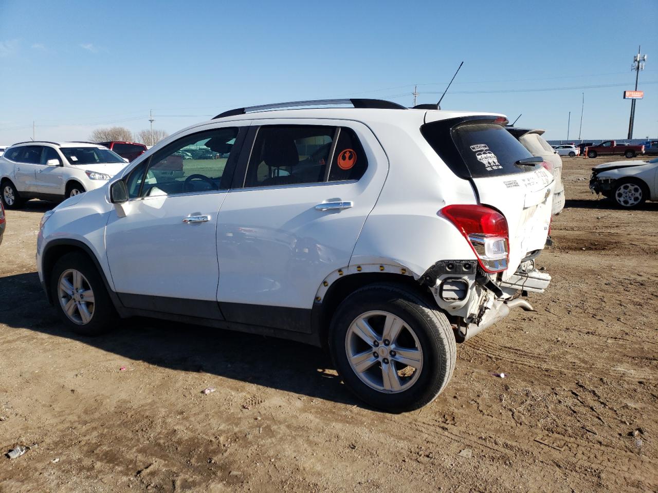 Image 2 of 2018 CHEVROLET TRAX 1LT 2018 with VIN KL7CJLSB2JB625755