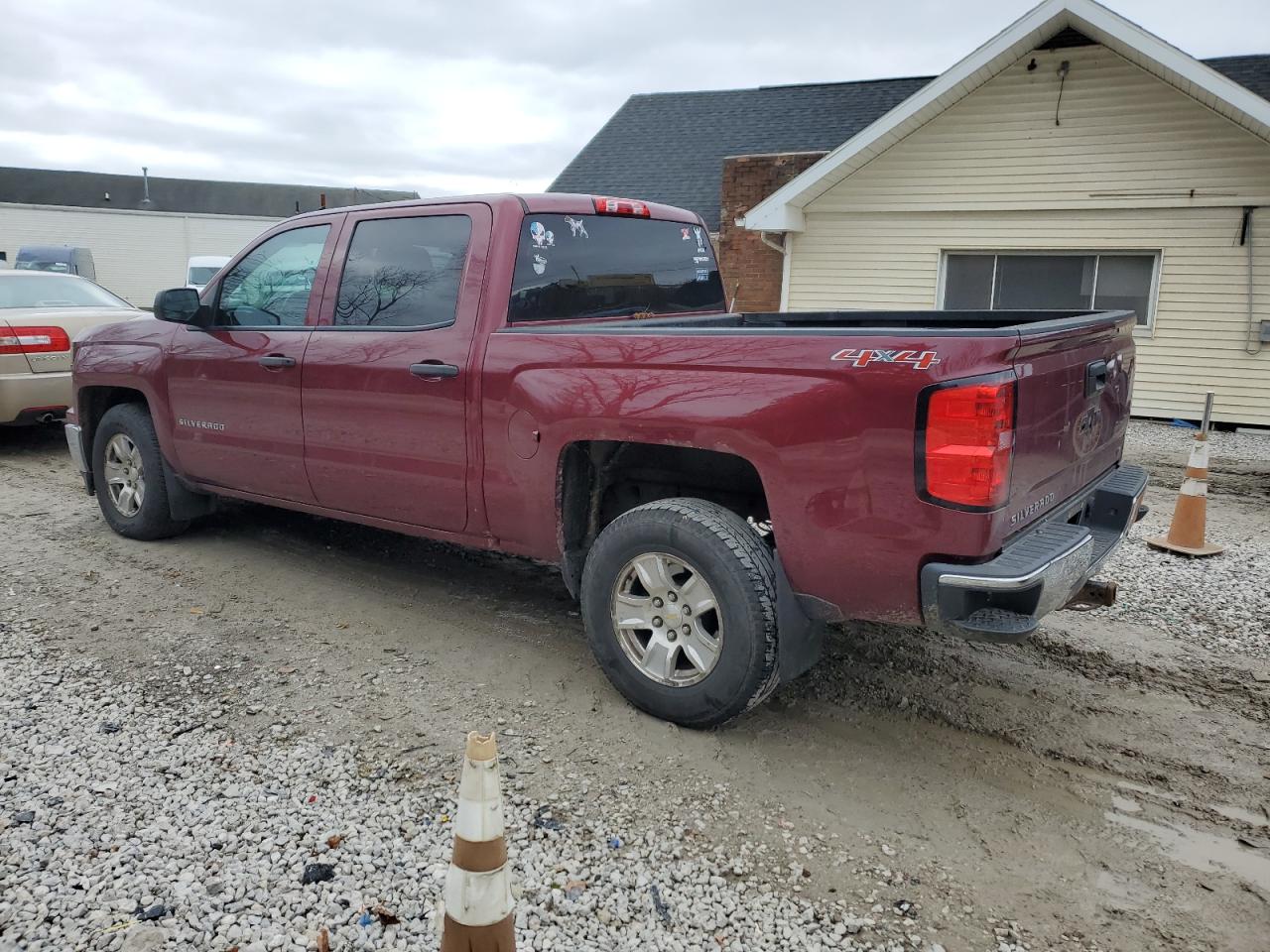 Image 2 of 2014 CHEVROLET SILVERADO K1500 LT 2014 with VIN 3GCUKREC6EG488604