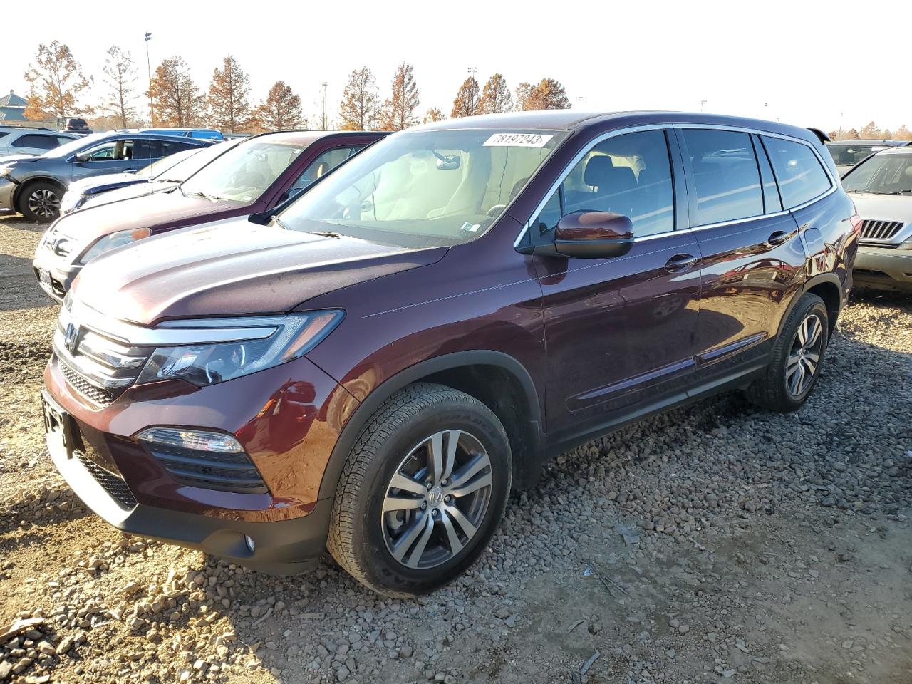 Obraz 1 z 2016 HONDA PILOT EX 2016 z VIN 5FNYF6H37GB082890