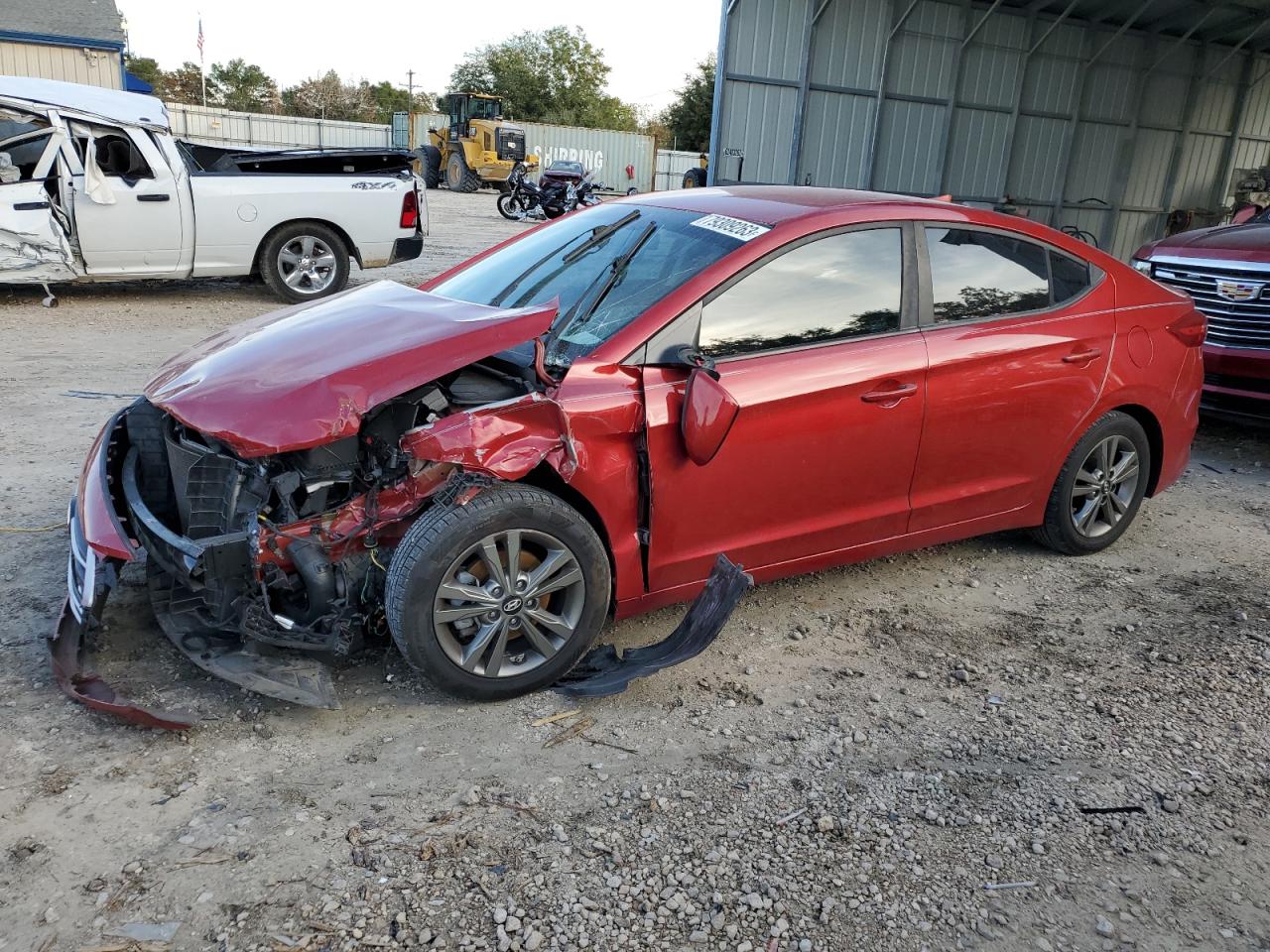 Изображение 1 2017 HYUNDAI ELANTRA SE 2017 с VIN 5NPD84LFXHH021163