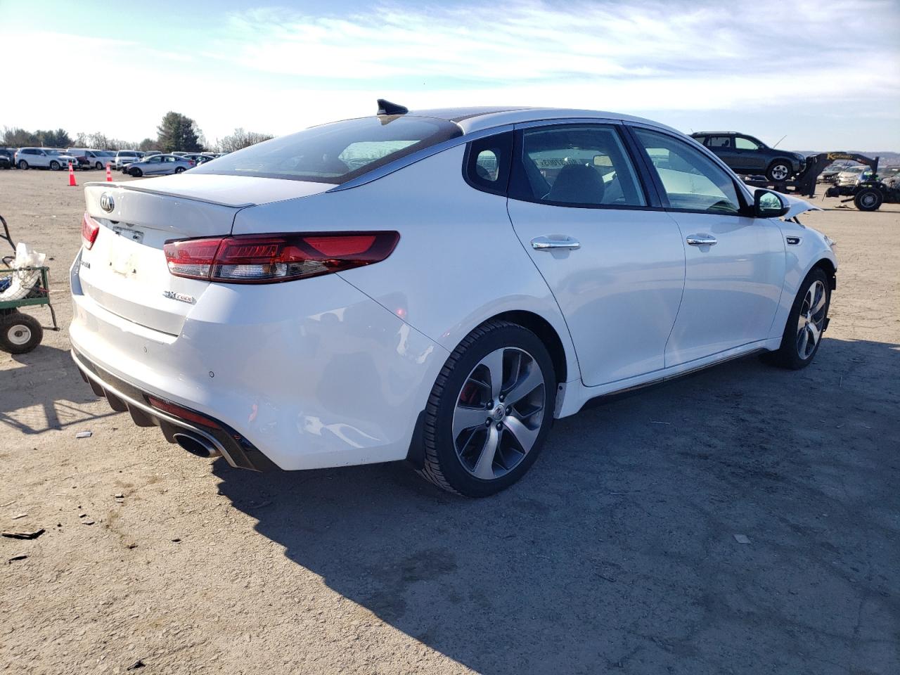 Image 3 of 2016 KIA OPTIMA SX 2016 with VIN 5XXGW4L26GG025608