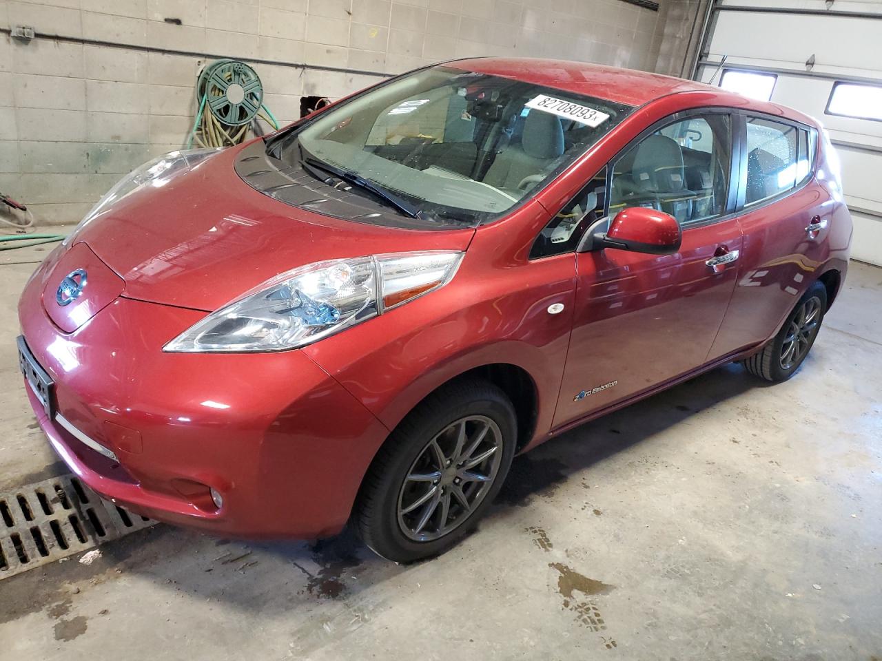 Obraz 2012 NISSAN LEAF SV 2012