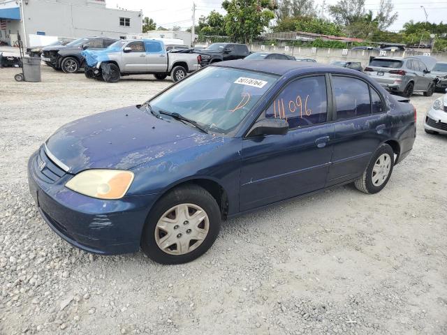 Image 1 of 2003 HONDA CIVIC LX 2003 with VIN 2HGES165X3H627265