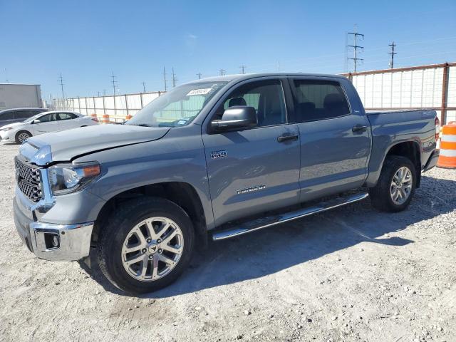 Image 1 of 2021 TOYOTA TUNDRA CREWMAX SR5 2021 with VIN 5TFDY5F1XMX001502