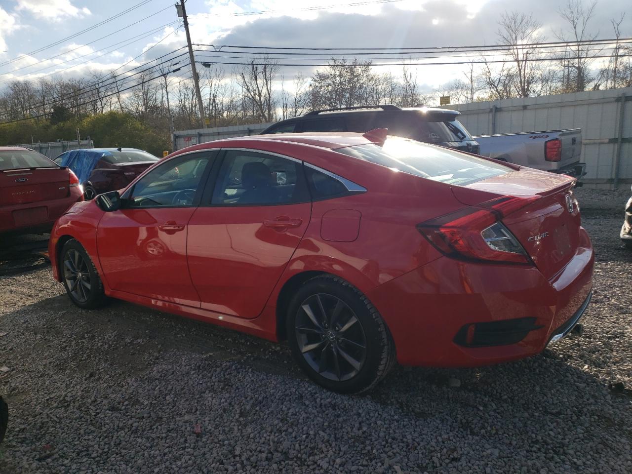 Image 2 of 2021 HONDA CIVIC EX 2021 with VIN 2HGFC1F39MH703396