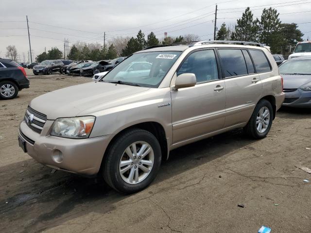 Image 1 of 2007 TOYOTA HIGHLANDER HYBRID 2007 with VIN JTEEW21A370041221