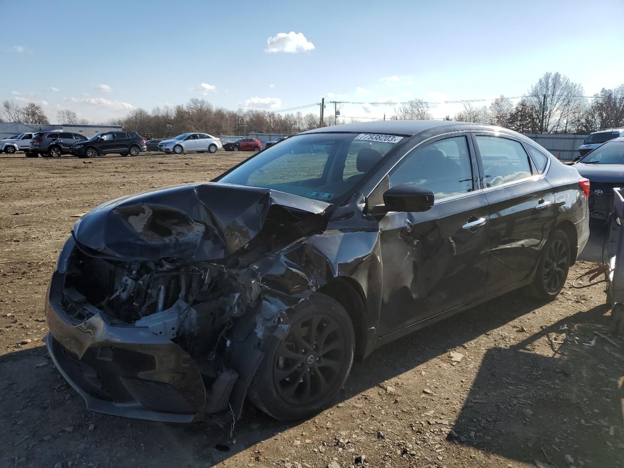 Изображение 1 2018 NISSAN SENTRA S 2018 с VIN 3N1AB7AP8JY329641