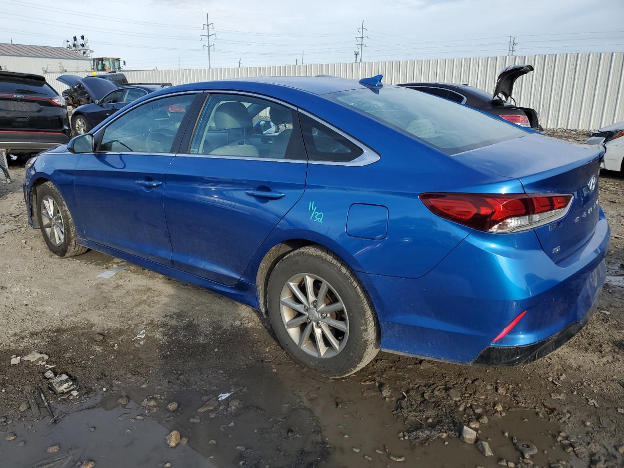 Image 2 of 2018 HYUNDAI SONATA SE 2018 with VIN 5NPE24AF8JH721973