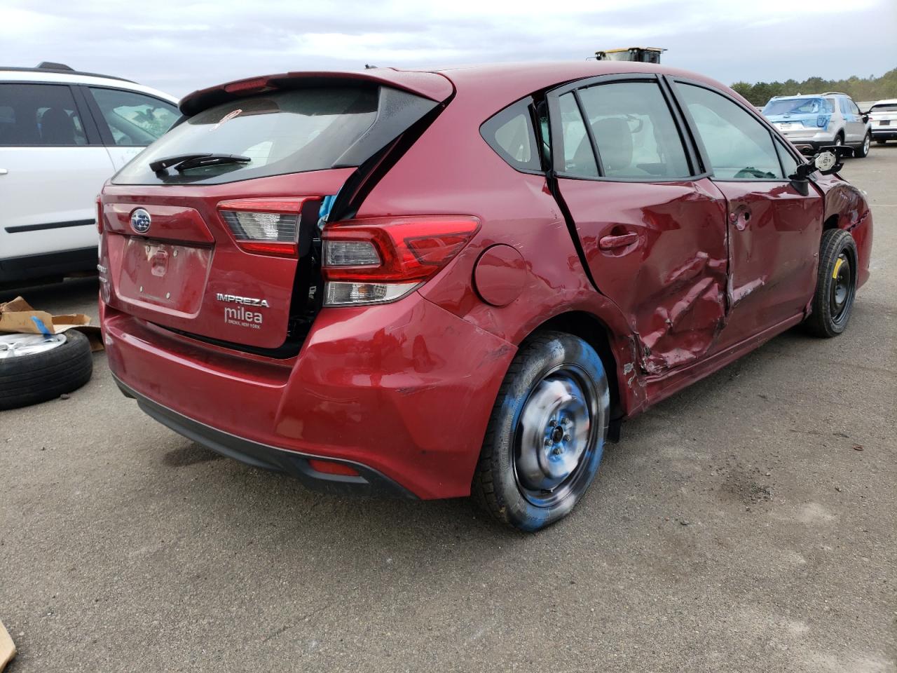 Image 3 of 2020 SUBARU IMPREZA  2020 with VIN 4S3GTAB66L3707524