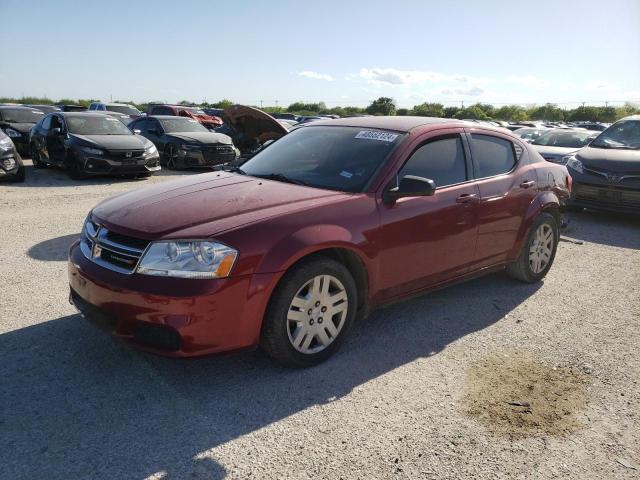 Image 1 of 2014 DODGE AVENGER SE 2014 with VIN 1C3CDZAB6EN190441