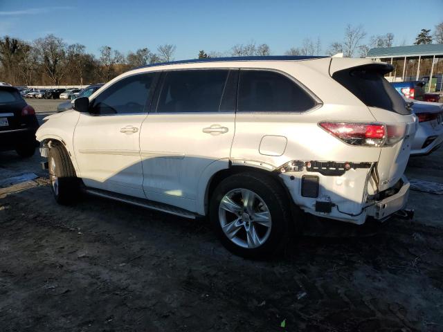 Изображение 2 2015 TOYOTA HIGHLANDER LIMITED 2015 с VIN 5TDYKRFHXFS105598