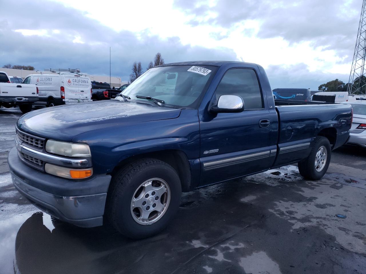 Изображение 1 2000 CHEVROLET SILVERADO C1500 2000 с VIN 1GCEC14T6YE118222