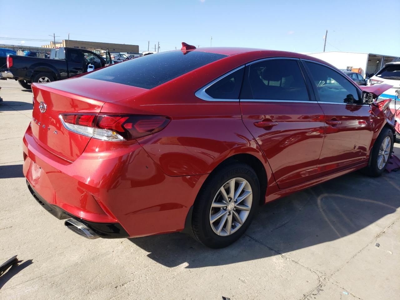 Image 3 of 2019 HYUNDAI SONATA SE 2019 with VIN 5NPE24AF1KH806736