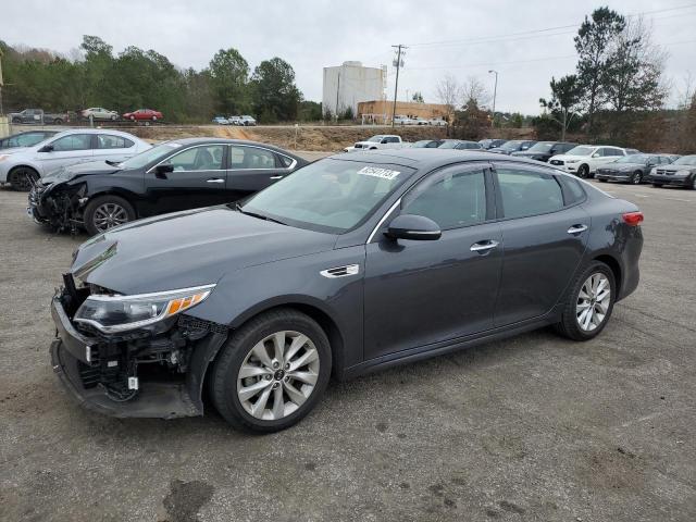 Image 1 of 2018 KIA OPTIMA EX 2018 with VIN 5XXGU4L37JG199712