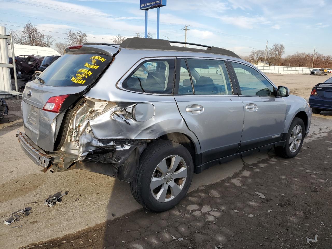Изображение 3 2012 SUBARU OUTBACK 2.5I 2012 с VIN 4S4BRCACXC3264298