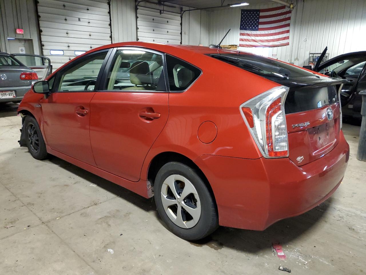 Image 2 of 2012 TOYOTA PRIUS  2012 with VIN JTDKN3DU3C0335167