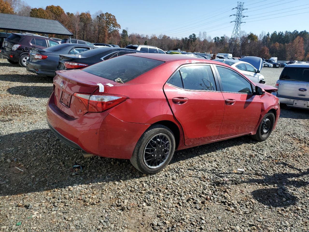 Image 3 of 2014 TOYOTA COROLLA L 2014 with VIN 2T1BURHE0EC094640