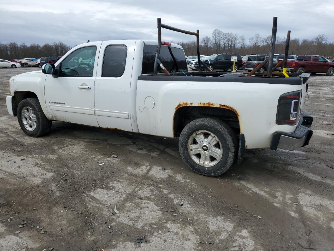 Изображение 2 2011 CHEVROLET SILVERADO K1500 LTZ 2011 с VIN 1GCRKTE33BZ319199