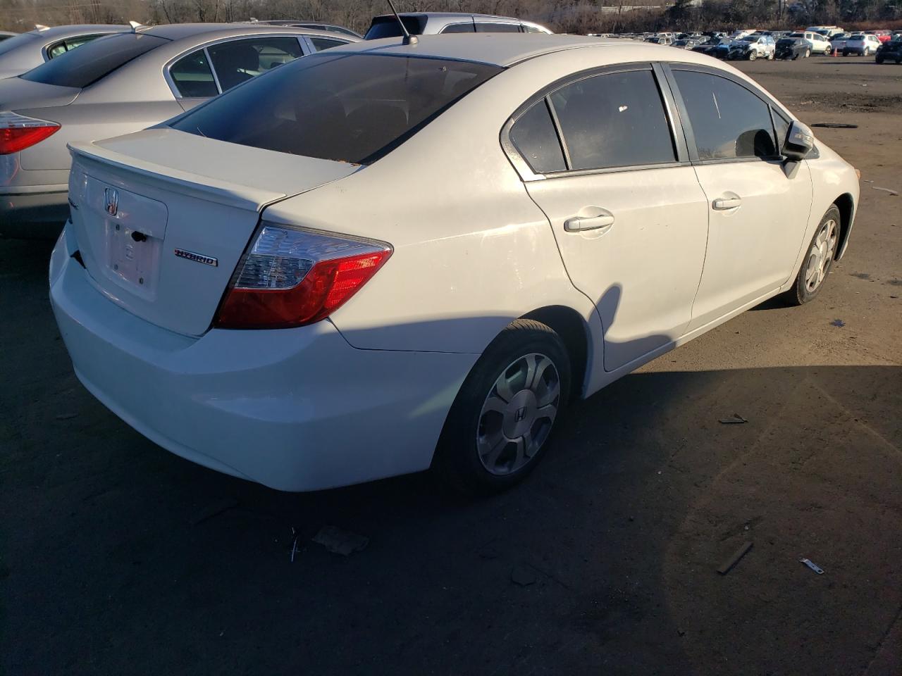 Image 3 of 2012 HONDA CIVIC HYBRID 2012 with VIN JHMFB4F28CS009699