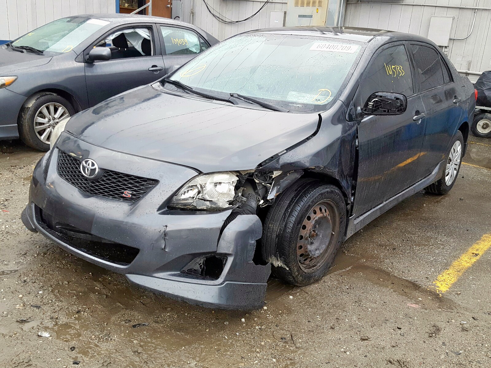 Изображение 2 2009 TOYOTA COROLLA BASE 2009 с VIN 1NXBU40EX9Z106764