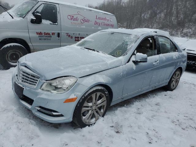 Image 1 of 2014 MERCEDES-BENZ C 300 4MATIC 2014 with VIN WDDGF8AB4EG187968